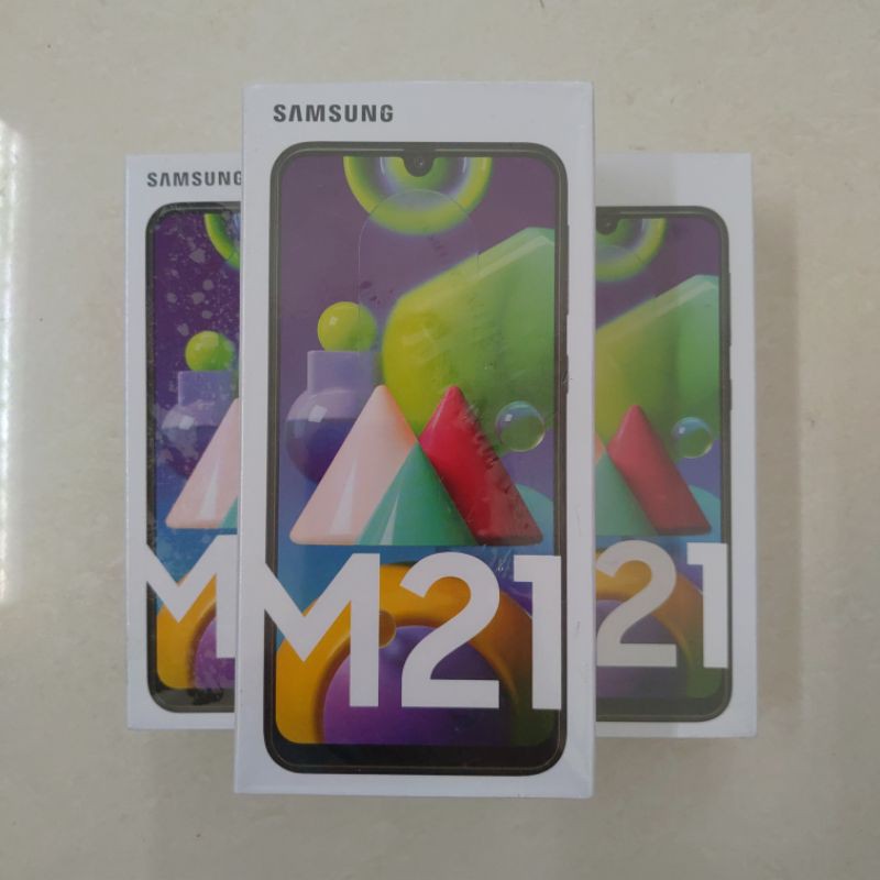 Samsung Galaxy M21 4/64 Gb RAM 4Gb Internal 64Gb Garansi Resmi SEIN