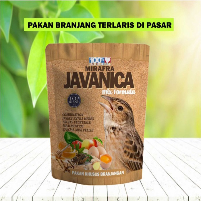 JAVANICA MAKANAN BURUNG BRANJANGAN MINI PELLET MIX FORMULA - KOEDAPAN BIRD SHOP