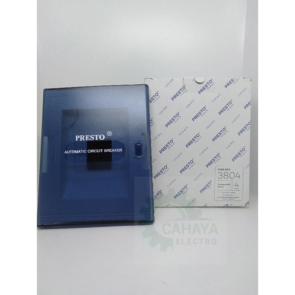 BOX MCB / FUSE BOX 4 GROUP PRESTO
