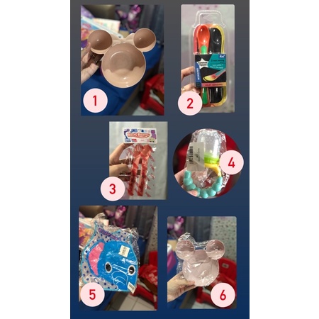 Alat Makan Anak Bayi Mpasi Dot Buah Piring Mickey Sendok Garpu Celemek Tommee Tippee Heat Sensor