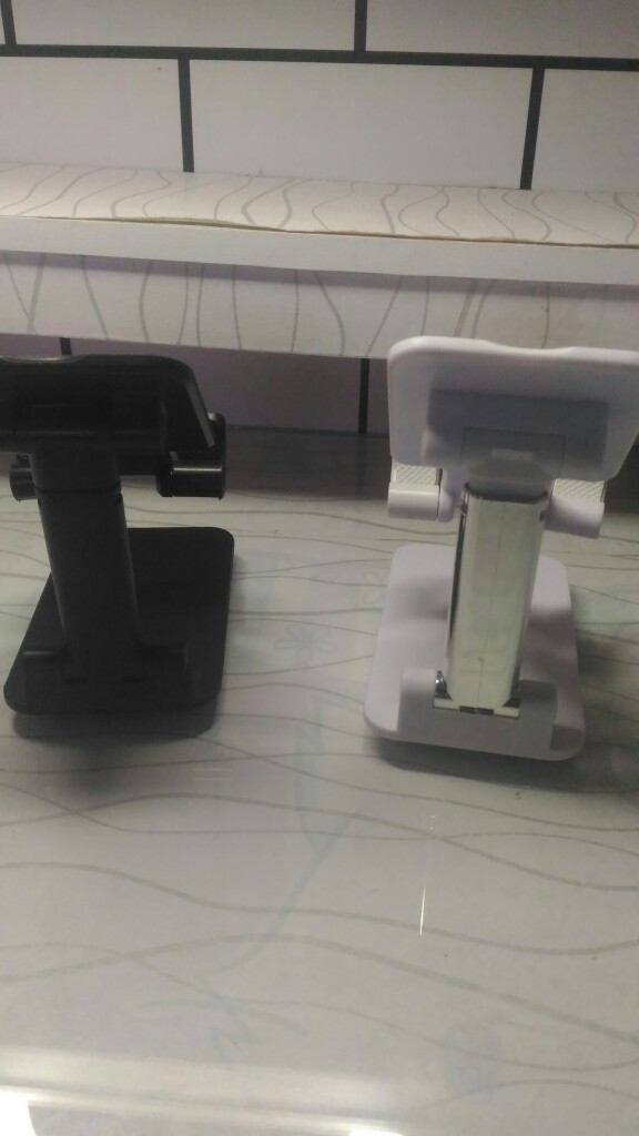 Stand Desk Folding Metal Foldable Desktop Phone Holder Lipat Adjustable