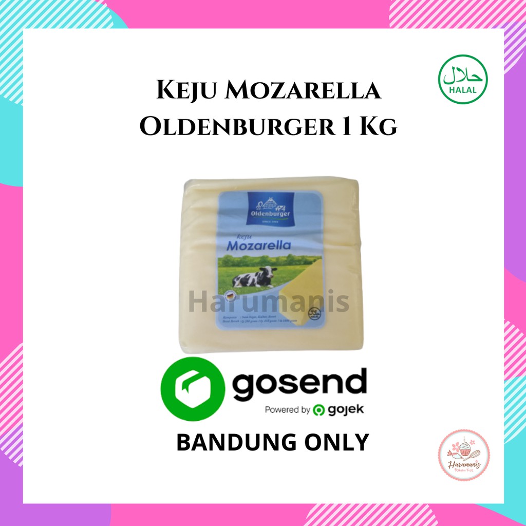 

Keju Mozarella Oldenburger 1kg