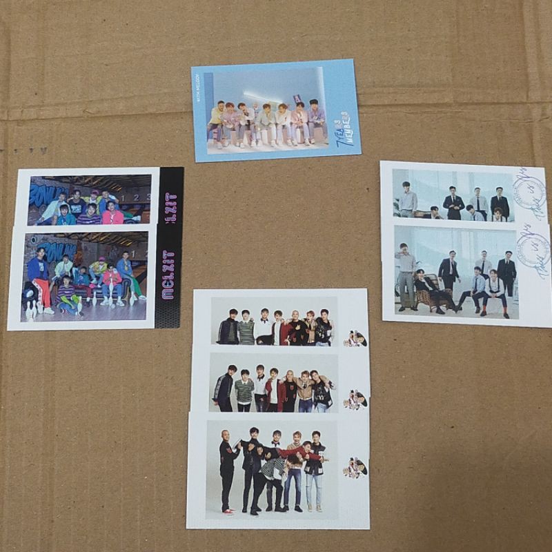BTOB GROUP POLAROID OFFICIAL THIS IS US MELZIT PLAYGROUND 7YEARS7MEMBERS OUR CONCERT EUNKWANG MINHYU