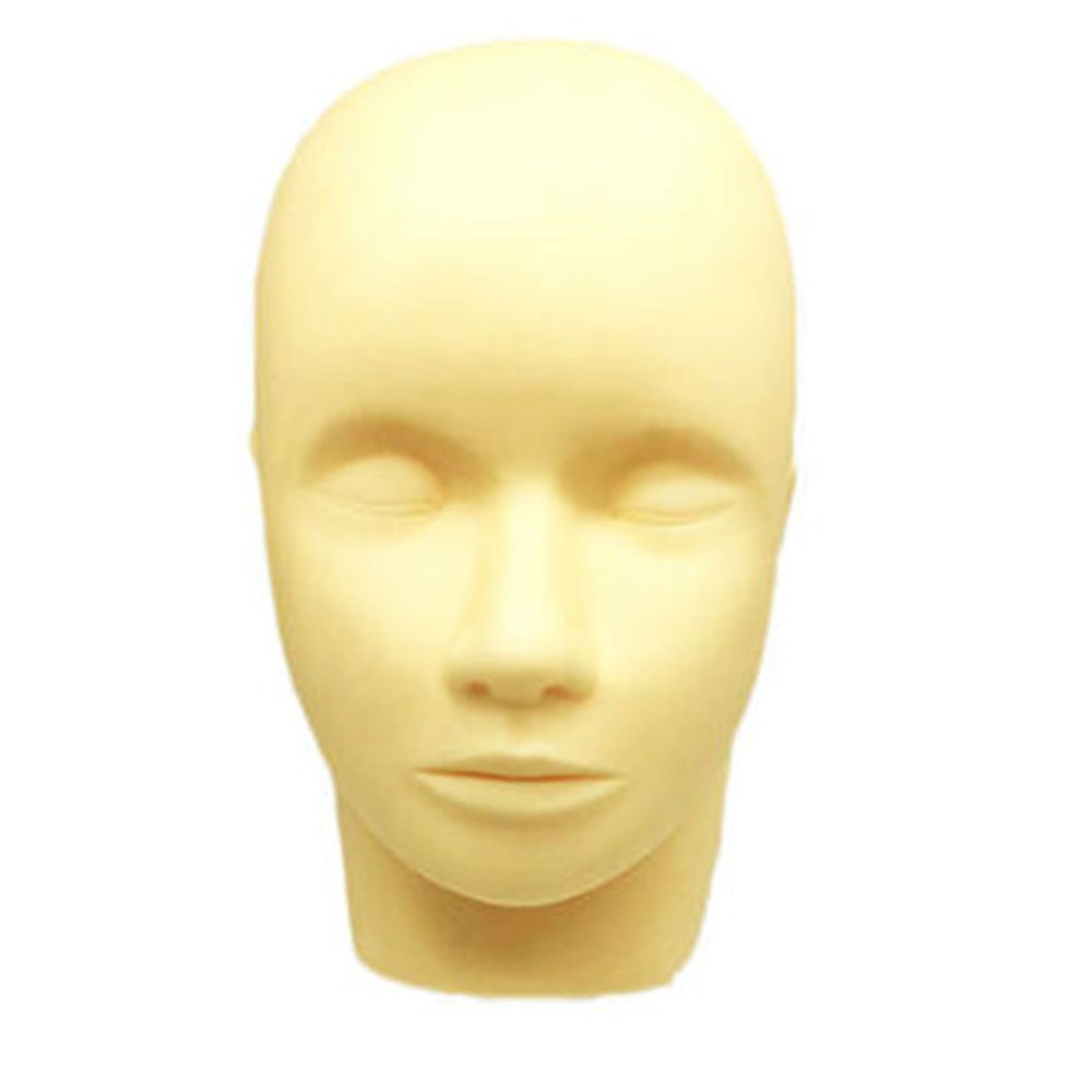 Head Mannequin / Manekin / Training head for Eyelash Make Up Sulam bulu mata