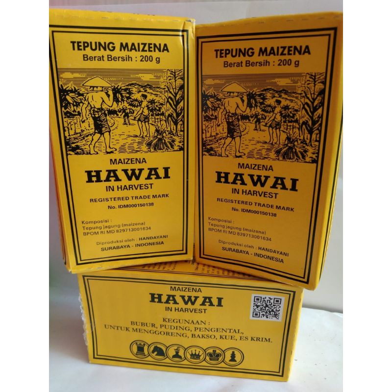 

TEPUNG MAIZENA HAWAI 200 GR