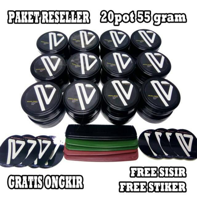 Pomade Oil Based - Grosir Pomade Murah - Vasefi Pomade Paket Reseller
