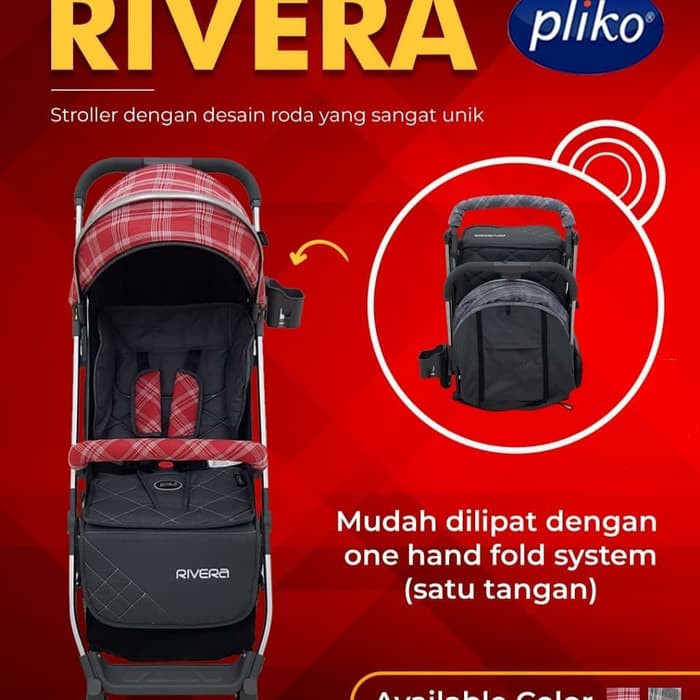 Ready Makassar! Stroller / Kereta Dorong Pliko Rivera