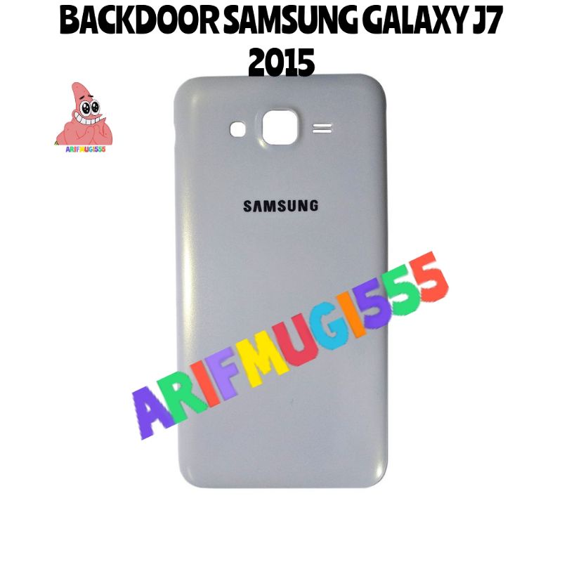 CASING BELAKANG BACKDOOR BACKCOVER TUTUP BELAKANG SAMSUNG GALAXY J7 2015 ORIGINAL