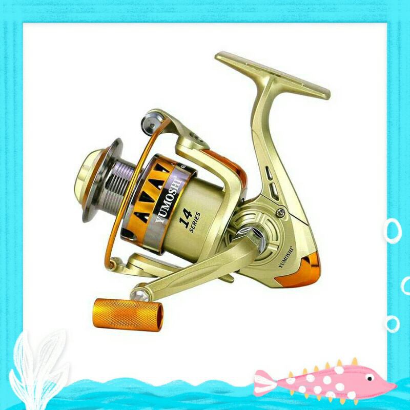Reel Pancing JX2000 - JX5000 Spinning Fishing Reel 12 BB - DARCY