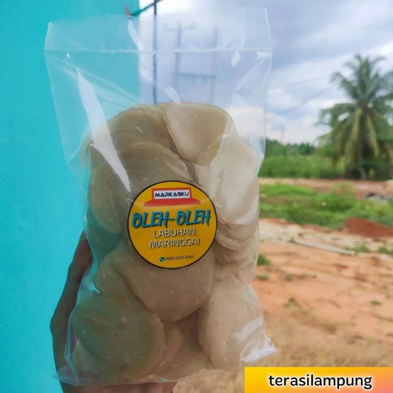 

Kerupuk Ikan (Bulat Besar) Berat 500gram