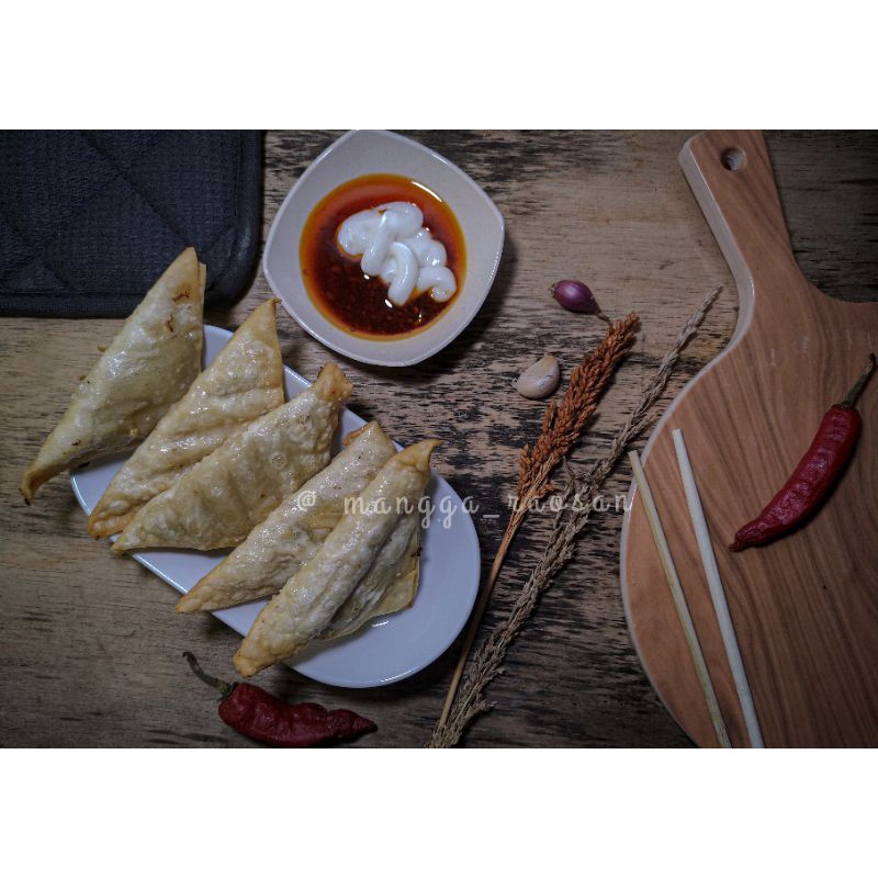 

langsit ayam with Chilli oil