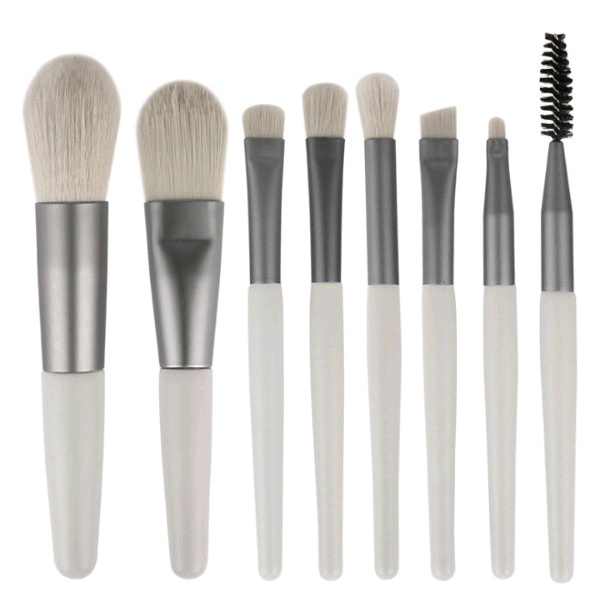 KUAS BLUSH ON ISI 8 SET KUAS MAKE UP 8IN1 BRUSH LENGKAP KUAS MAKE UP 8 IN 1