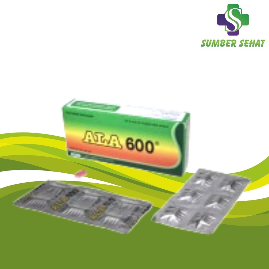 ALA 600 MG STRIP 6 TABLET