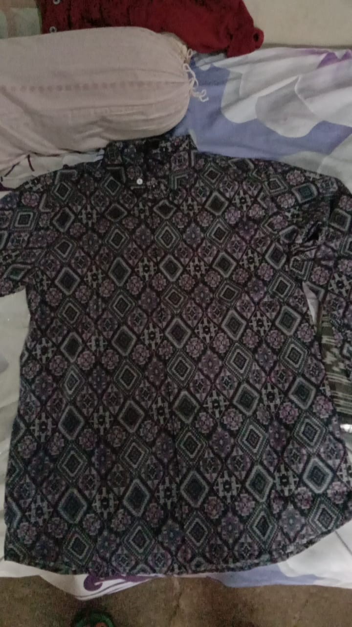 Kemeja Batik Songket Tangan Panjang Pria Bisa Bayar Ditempat Cod