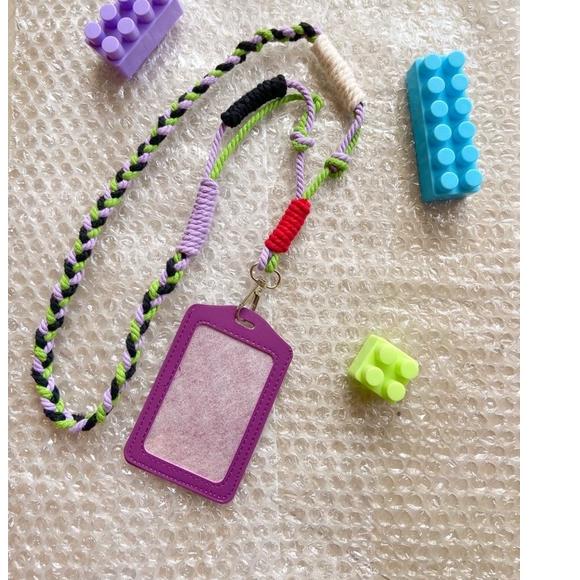 

Siap Kirim.. Lanyard ID card macrame // tali id card