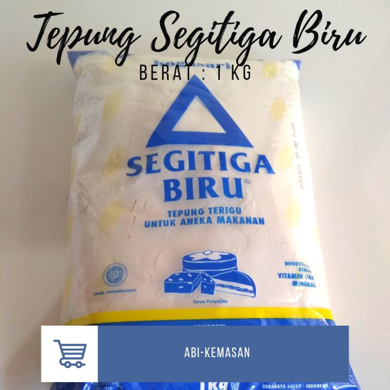 Tepung Segitiga Biru Tepung Terigu Tepung Protein Sedang