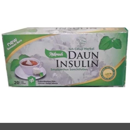 

Hikmah Teh Celup Daun Insulin Mengobati Diabetes isi 20 Sachet