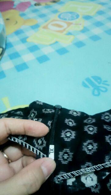 Dress Bolero Mahkota Melia Abu Batik Modern Midi Dress Kerja Seragam Kantor Pesta Kondangan