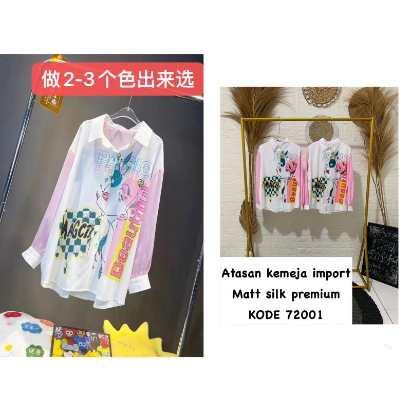 ATASAN IMPORT PREMIUM // KEMEJA IMPORT BKK // TOP IMPORT PREMIUM BKK // ATASAN IMPORT KOREA