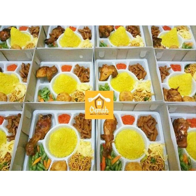 WADAH BEKAL 1SET BOX NASI + MIKA NASI SEKAT 7 HARGA GROSIR/ BOX TUMPENG/DUS NASI ORIGINAL