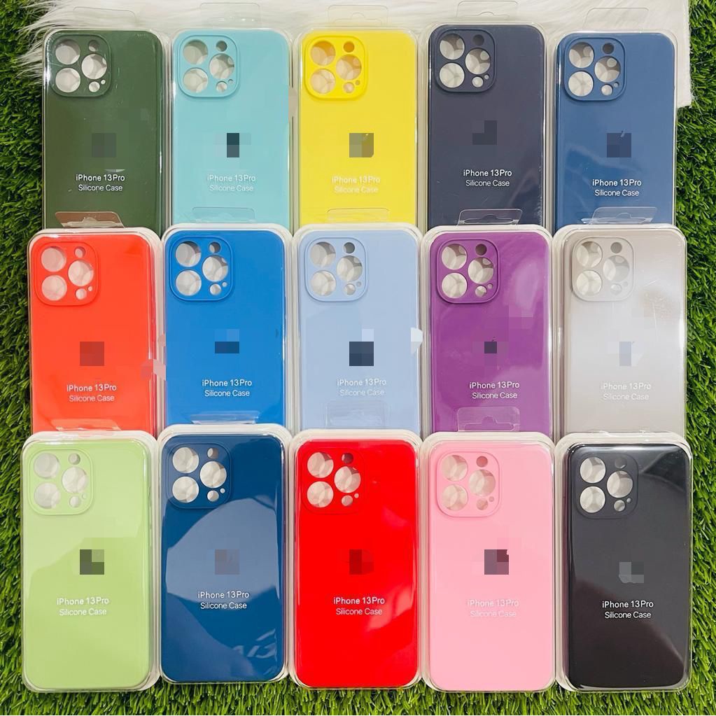 SILICONE CASE IPH 14 PRO MAX / 14 PLUS 14 PRO 14 RUBBER ANTI NODA + PROTECTOR CAMERA + LOGO FULL COVERED CASING 1:1