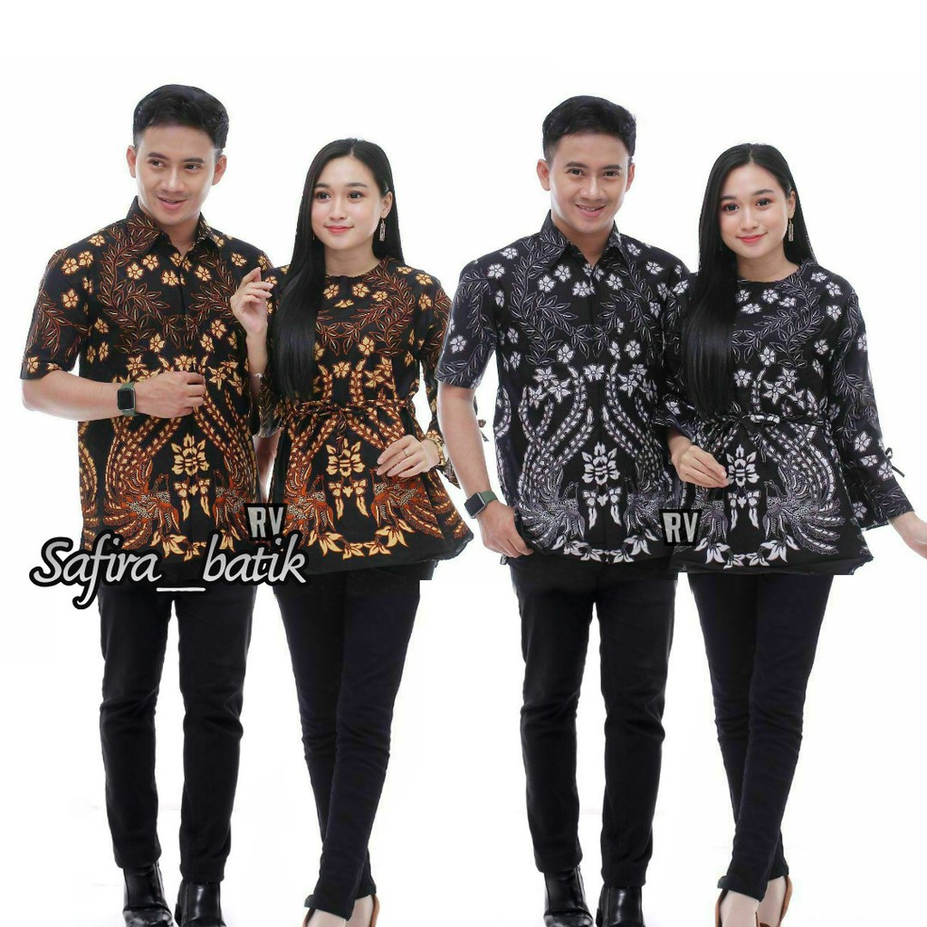 Maura Couple - Sania Ruffle Batik Couple