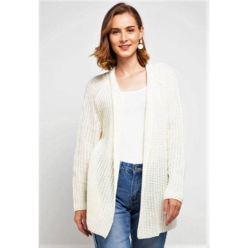 CARDIGAN RAJUT OVERSIZE LENGAN PANJANG BATWING 1682 CARDIGAN RAJUT OVERSIZE LENGAN PANJANG BATWING 1682