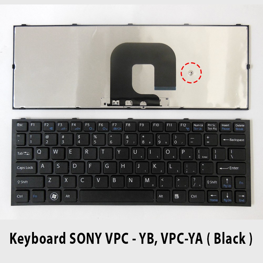Keyboard SONY VPC - YB ( Black )