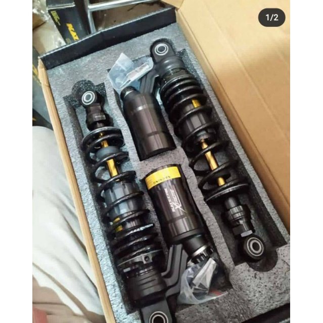 shock sekok shockbreaker KATECOK EXTREAM blackgold 320mm 32 bebek cb gl mp tiger rxking supra click 