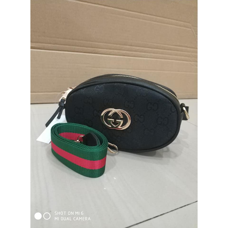 2 TALI GUCCI BELT NAGITA MINI KANVAS TAS BATAM TAS FASHION TAS IMPORT