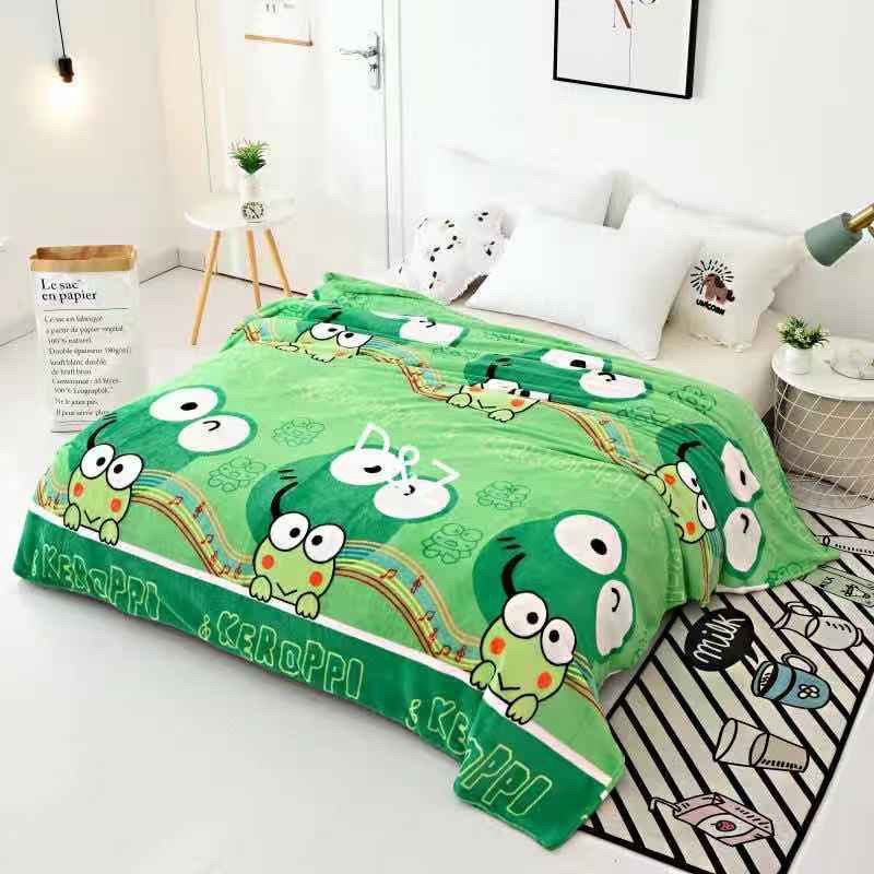 Selimut Karakter Bulu Super Lembut Motif Doraemon Terbaru Size uk 140x200 Terlaris