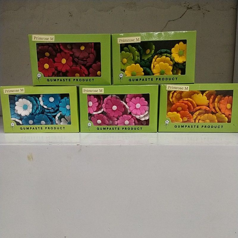 

Hiasan Kue Gumpaste Primrose M