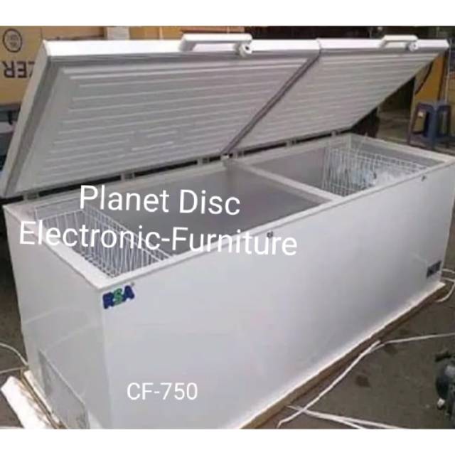 Kulkas Chest Freezer RSA CF750 kulkas duduk kulkas Daging Freezer box promo murah
