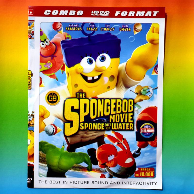 Kaset Video Film Anak Anak Spongebob The Movie