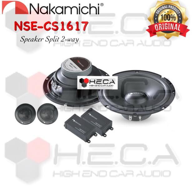 [KODE 59] Speaker Split Pintu Mobil 6 inch NAKAMICHI NSE-CS1617 Component Set 2-way NSE CS1617