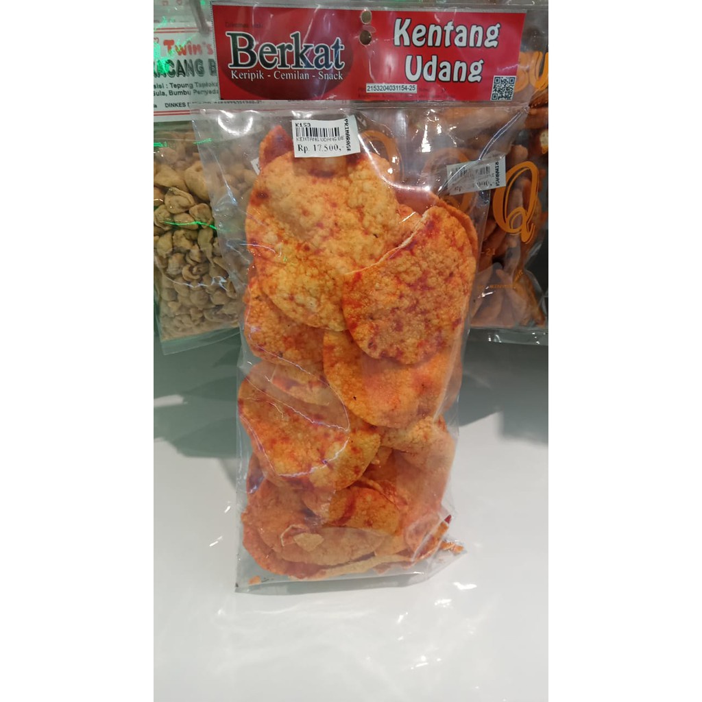 

READY BEKASI 22 MAR 2025 - KERIPIK KRIPIK KENTANG UDANG BERKAT CEMILAN KERUPUK LAPIS SPIKOE SNACK JADUL KRUPUK SALE PROMO ORI