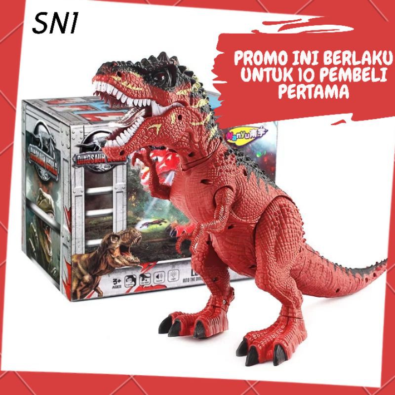 Mainan Anak Cowok Laki Dinosaurus Trex Tyrannosaurus Dino Hewan Binatang