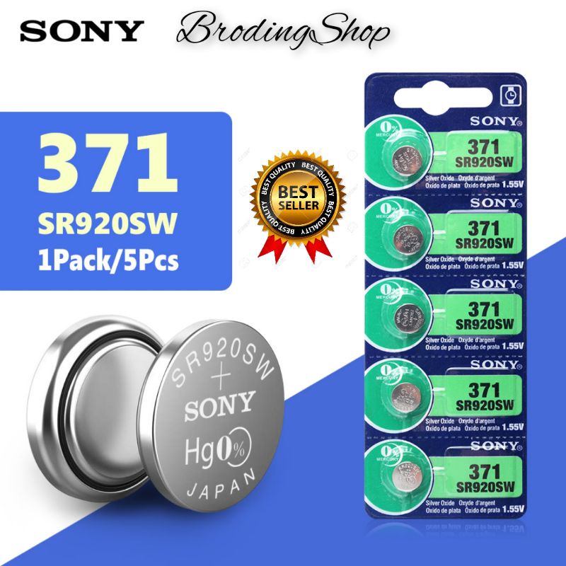 BATERAI JAM TANGAN SONY 371 SR920SW BATTERY SONY 371 920 ORIGINAL