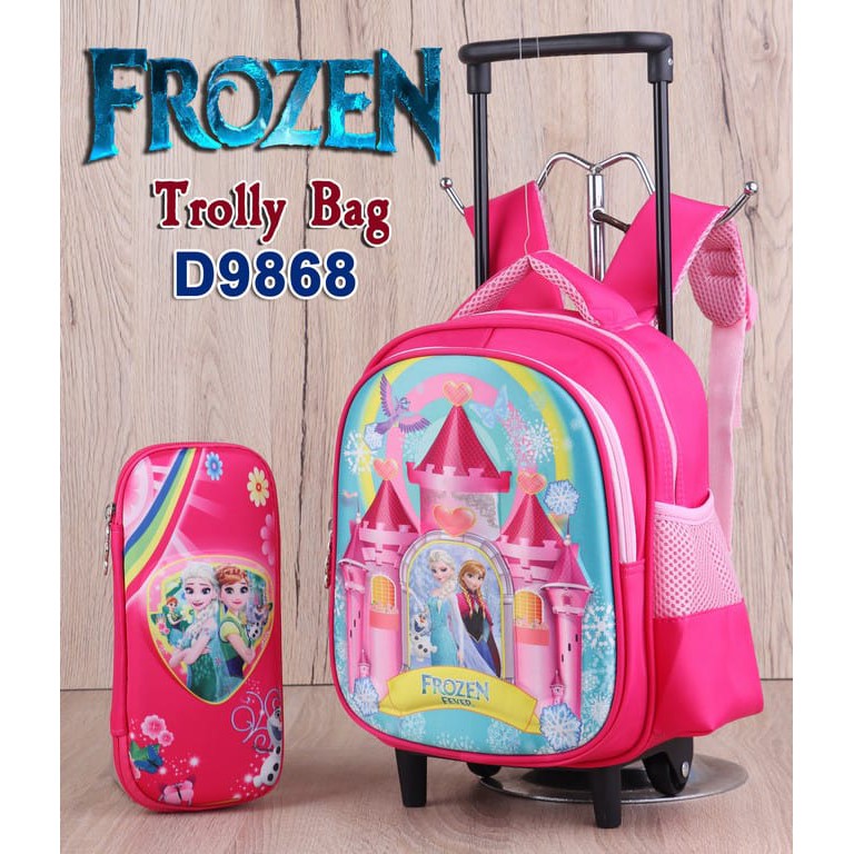 Bag Trolley Ransel Anak D9868