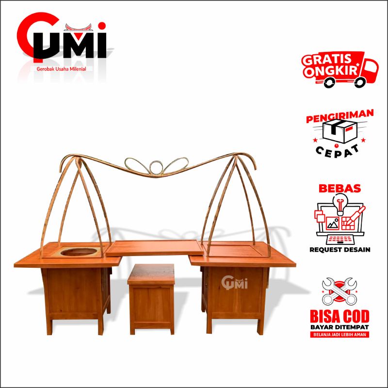 Gerobak Soto Pikul - Gerobak Jualan Soto Pikul | Rombong Soto Pikul - Grobak soto pikul kudus | Gero