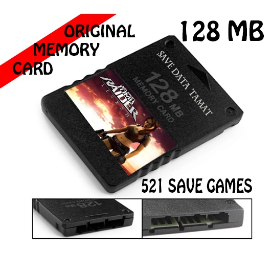 Memory Card Ps2 Save Tamat 128 Mb