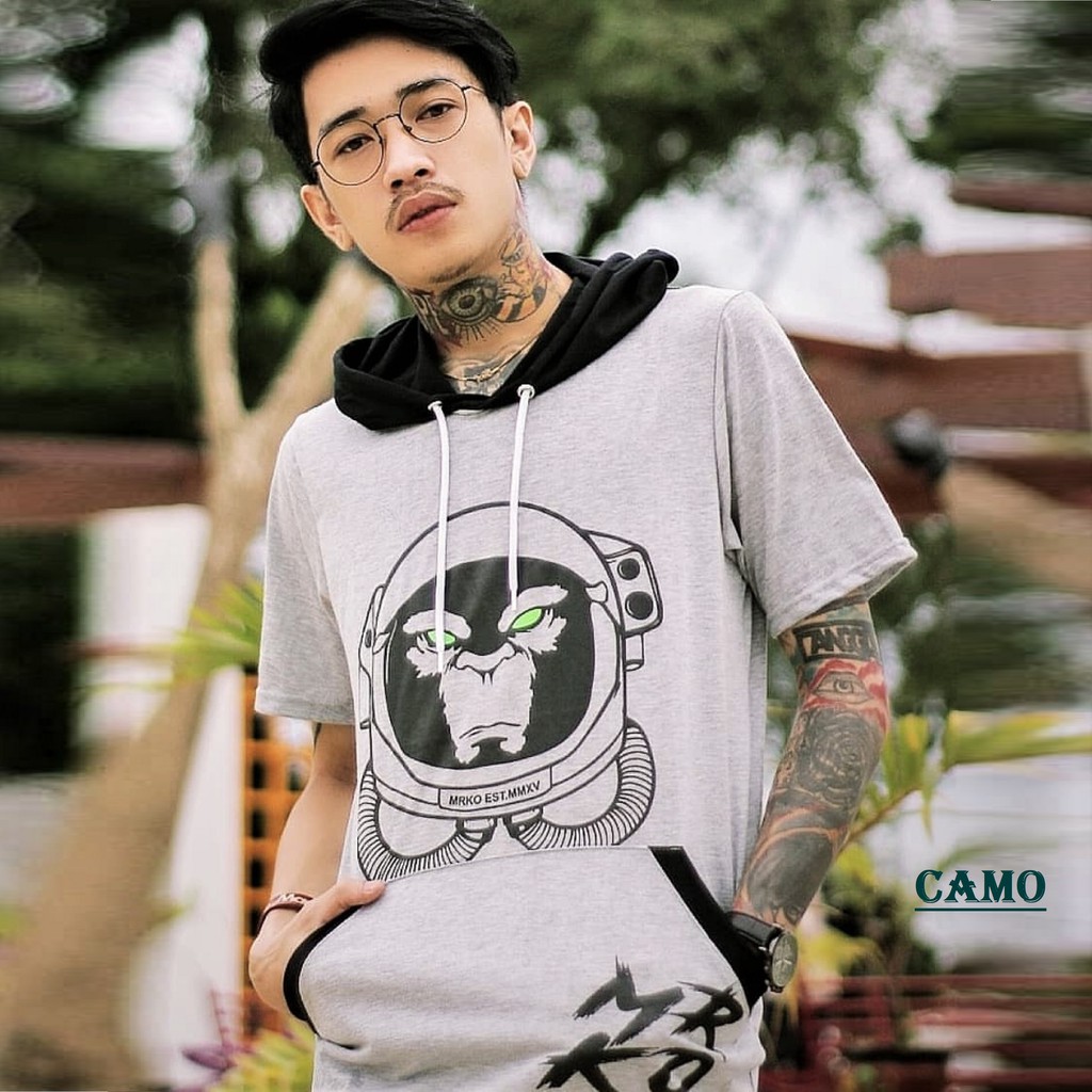  Kaos Hoodie Distro  Bandung CAMO MRKO Official Tees Monkey 