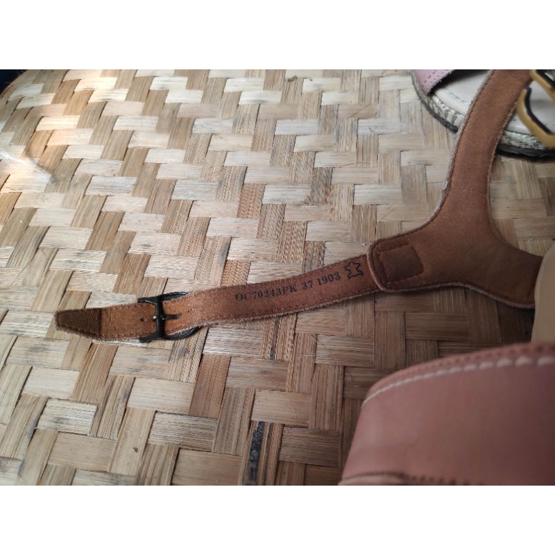 wedges kulit leqther santai obermain