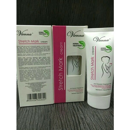 [ORI] Vienna Stretch Mark Cream Anti Selulit &amp; Stretchmarks Cocok untuk Semua Jenis Kulit - BPOM 80ml