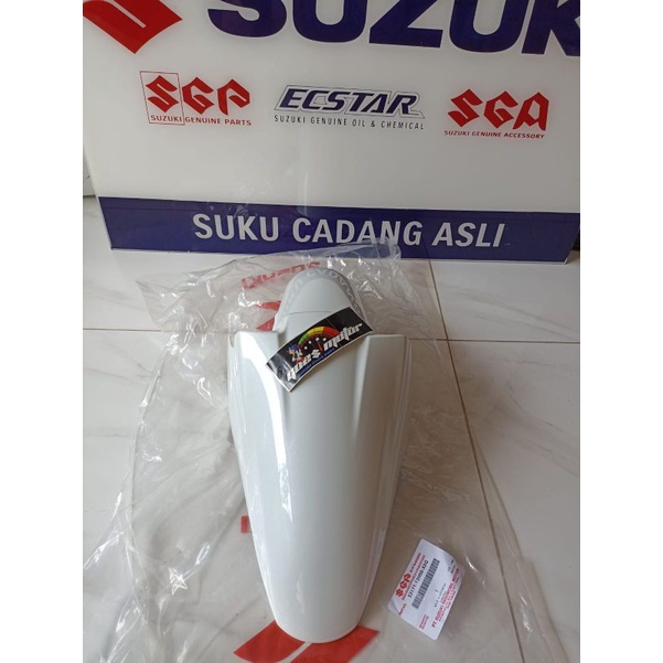 SPAKBOR DEPAN SKYWAVE PUTIH ORIGINAL SGP
