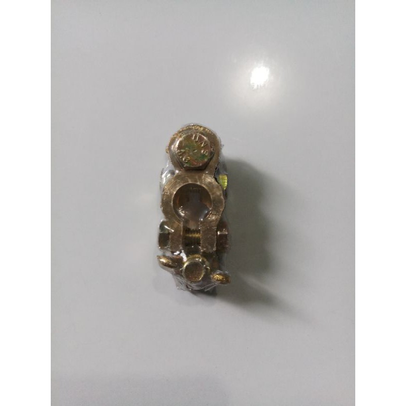 Kepala aki kuningan kecil (+-) Terminal aki mobil JMJ