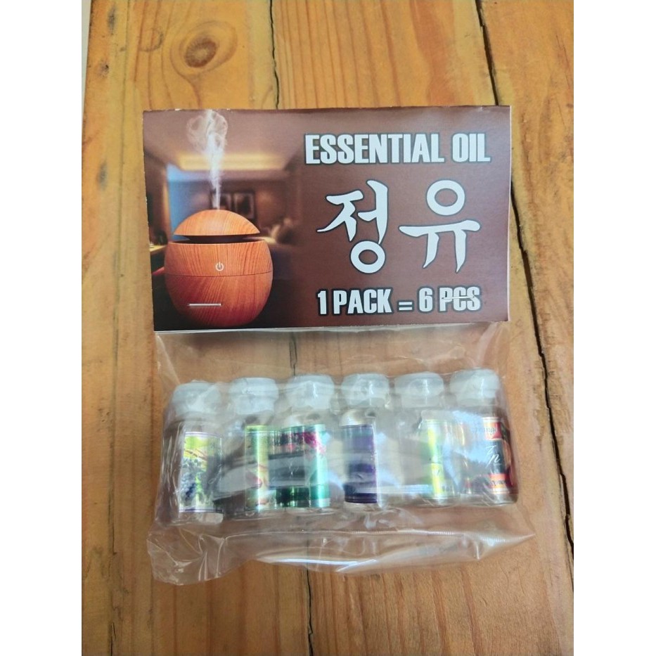 (Strong) MINYAK ESENSIAL OIL AROMATERAPI 3ML  HUMIDIFIER DIFFUSER  FREE KEMASAN LABEL PER 6 PCS