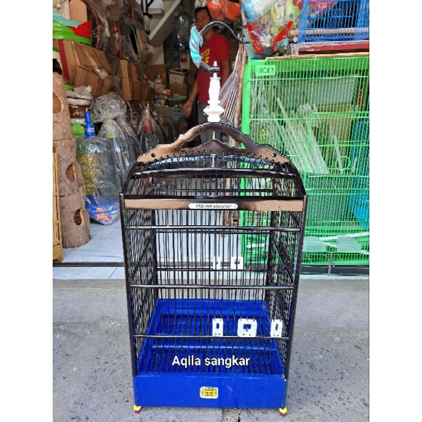 Kandang Kotak Oriq jaya Kombinasi Biru