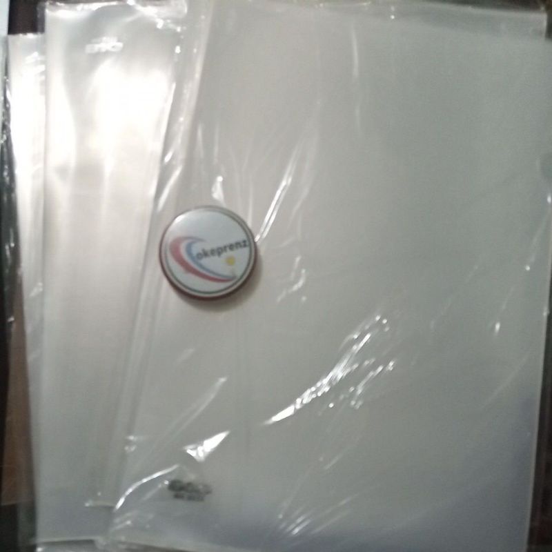 

map L plastik - clear sleeves