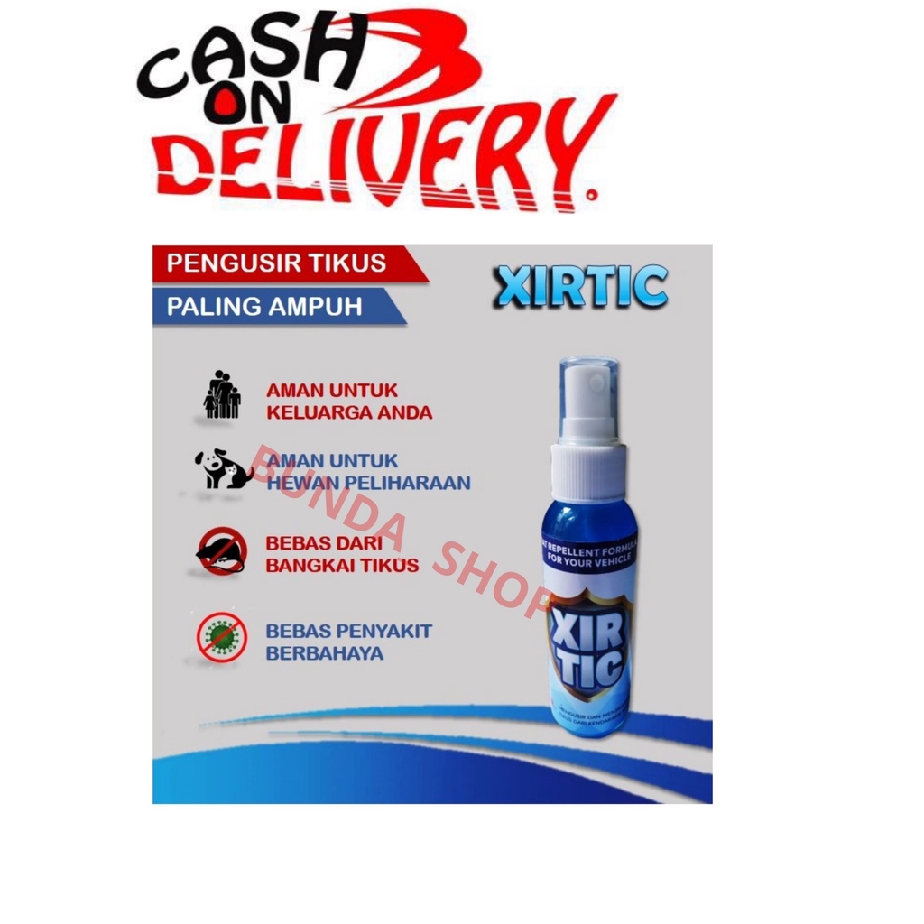 XIRTIC Spray Pengusir Tikus MOTOR, Alat Pengusir Tikus Mesin Mobil 100